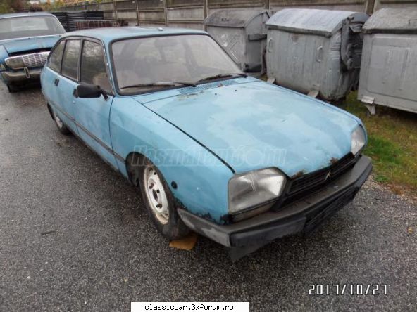 Citroen GS - Dupa 1980 GSA-ul era deja urat cu toate de - Vanatoarea de epave