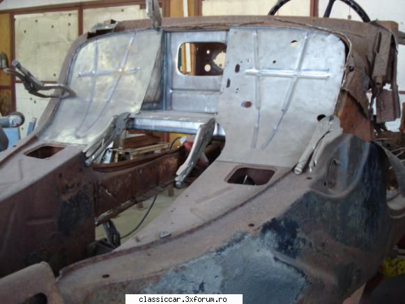 Citroen Traction -avant Cabriolet - Panou frontal cpnfectionat in atelierele - Reconditionari si Restaurari