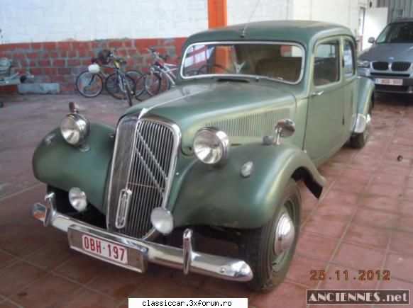 Citroen Traction Avant 15 six -1953 - Si asta pare sa fie tot din ala, dar cu - Reconditionari si Restaurari