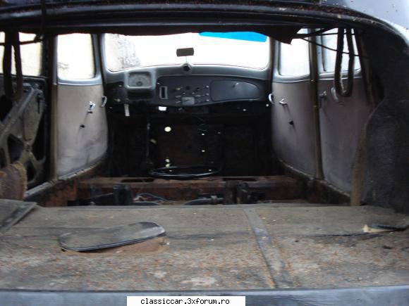 Citroen Traction Avant 15 six -1953 - interior in care cu putin� exagerare e - Reconditionari si Restaurari