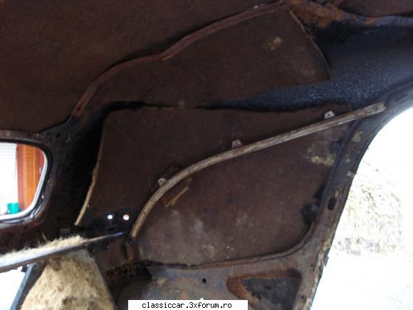 Citroen Traction Avant 15 six -1953 - interiorul cam m�ncat de timp - Reconditionari si Restaurari