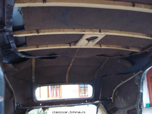 Citroen Traction Avant 15 six -1953 - plafon....la fabric� in acele vrtemuri - Reconditionari si Restaurari