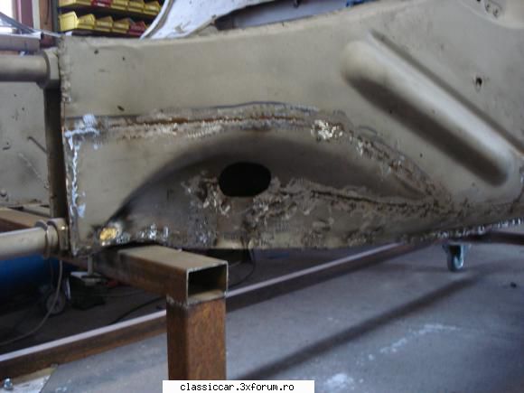 Citroen Traction Avant 15 six -1953 - Azi am mai continuat lucr�rile de sudur� - Reconditionari si Restaurari