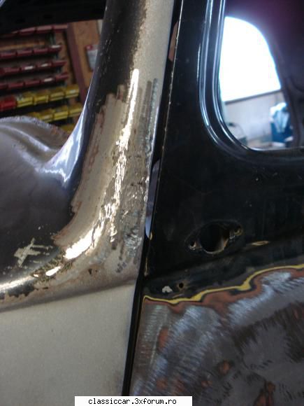 Citroen Traction Avant 15 six -1953 - st�lpul A a trebuit deschis pe lateral� - Reconditionari si Restaurari