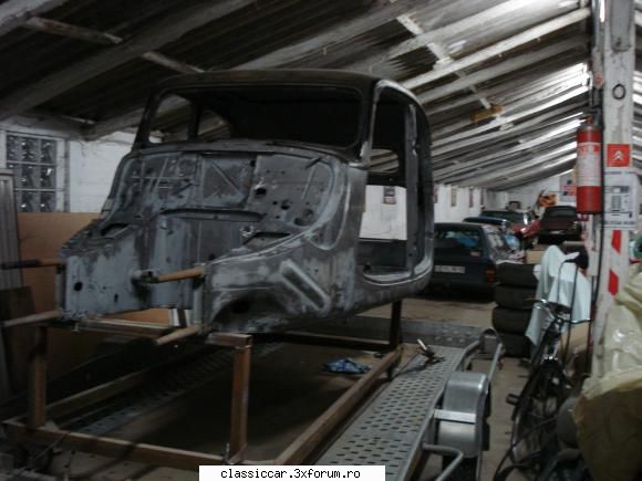 Citroen Traction Avant 15 six -1953 - Am redemarat lucr�rile la namila de 2 - Reconditionari si Restaurari