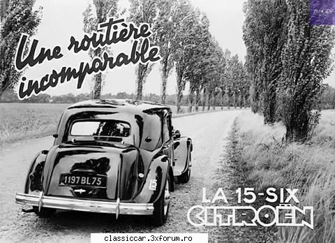 Citroen Traction Avant 15 six -1953 - pe 18 apr, a implinit 80 ani de la - Reconditionari si Restaurari