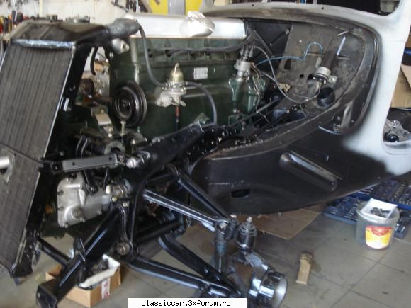 Citroen Traction Avant 15 six -1953 - Am repus motorul si cutia la loc, plusz - Reconditionari si Restaurari