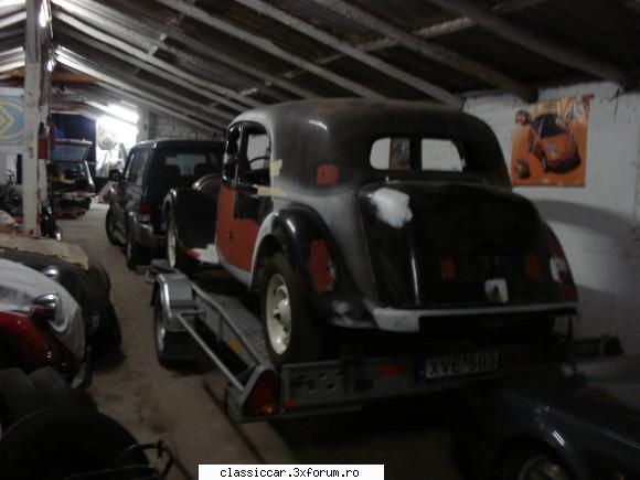 Citroen Traction Avant 15 six -1953 - Dup� mult� r�bdare si munc� mig�loas� - Reconditionari si Restaurari
