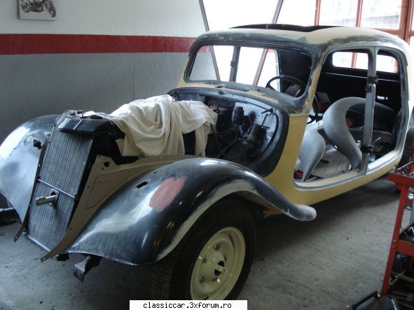 Citroen Traction Avant 15 six -1953 - Am redemarat si proiectul Dinosaurului - Reconditionari si Restaurari