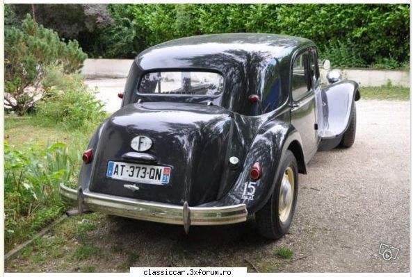 Citroen Traction Avant 15 six -1953 - cv2adi - Reconditionari si Restaurari