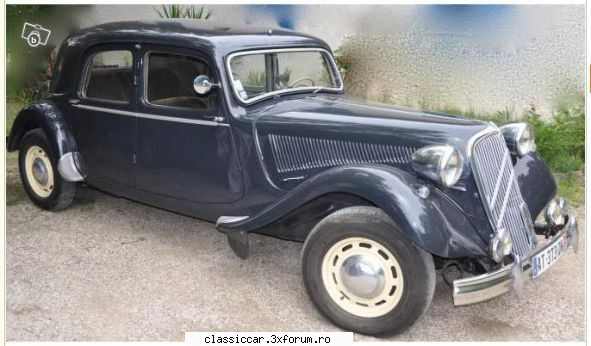 Citroen Traction Avant 15 six -1953 - cv2adi - Reconditionari si Restaurari