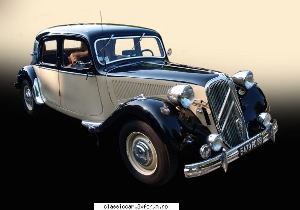Citroen Traction Avant 15 six -1953 - Asta m� inspir� din ce in ce mai mult - Reconditionari si Restaurari