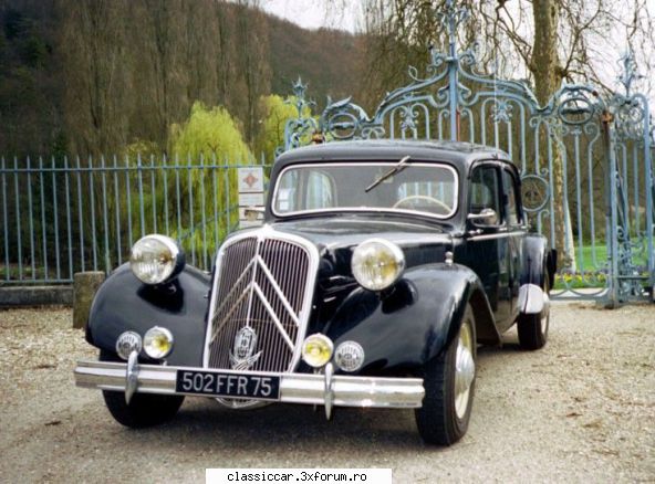 Citroen Traction Avant 15 six -1953 - A fost specific� categoriei regale - Reconditionari si Restaurari