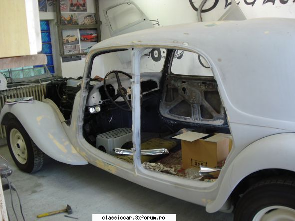 Citroen Traction Avant 15 six -1953 - Azi toat� ziua am umblat cu bormasina - Reconditionari si Restaurari