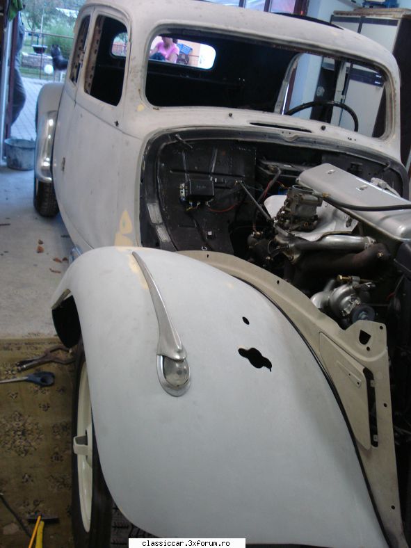 Citroen Traction Avant 15 six -1953 - alt ornament specific ...crestele de - Reconditionari si Restaurari