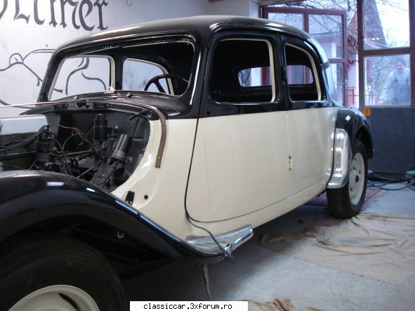 Citroen Traction Avant 15 six -1953 - si ornamentele robri - Reconditionari si Restaurari