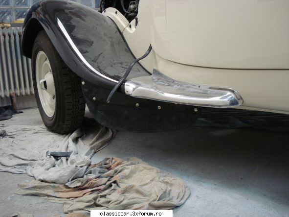 Citroen Traction Avant 15 six -1953 - ultima pe azi ...baveta st�nga - Reconditionari si Restaurari