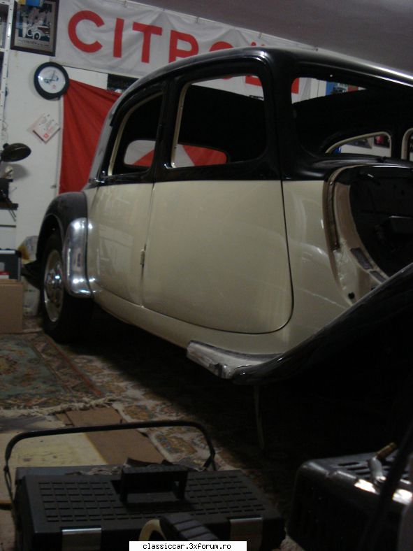 Citroen Traction Avant 15 six -1953 - asa cum se cuvine unui Bunic aristocrat - Reconditionari si Restaurari