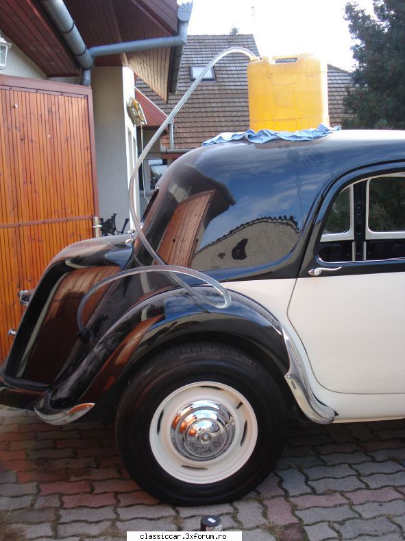 Citroen Traction Avant 15 six -1953 - Prima alimentare in rezervorul propriu - Reconditionari si Restaurari
