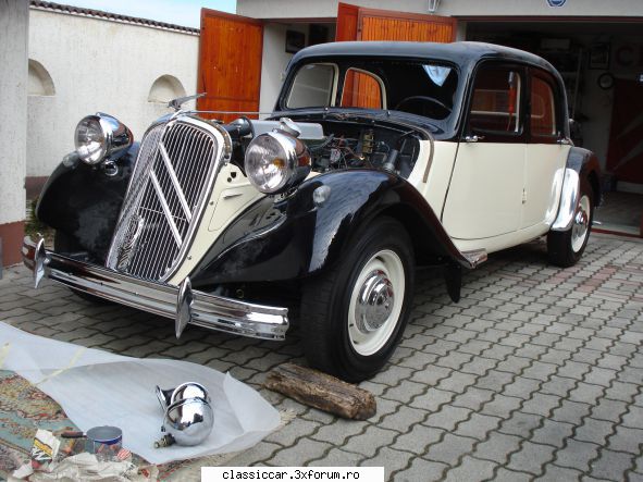 Citroen Traction Avant 15 six -1953 - Gata cu exscuzele, a trecut frugul, sunt - Reconditionari si Restaurari