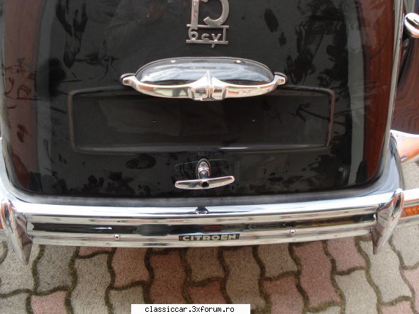 Citroen Traction Avant 15 six -1953 - cv2adi - Reconditionari si Restaurari