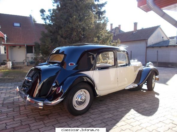 Citroen Traction Avant 15 six -1953 - Mere deja motoflisca - Reconditionari si Restaurari