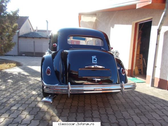 Citroen Traction Avant 15 six -1953 - cv2adi - Reconditionari si Restaurari