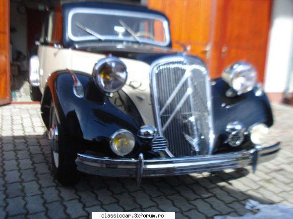 Citroen Traction Avant 15 six -1953 - P�i asa stau , paralel ! - Reconditionari si Restaurari