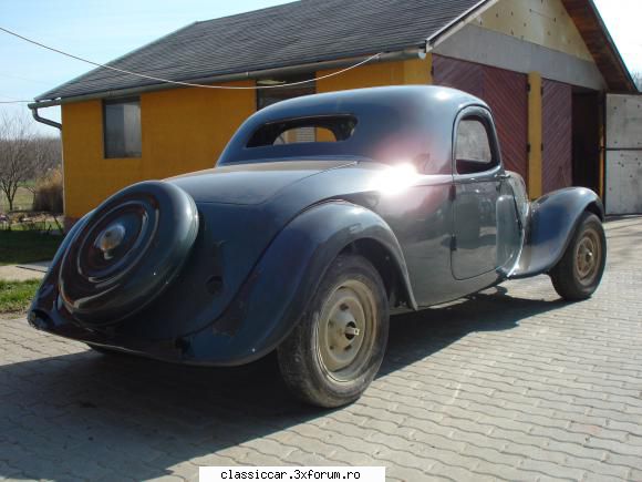 Citroen Traction Avant 1935 Faux Cabriolet - si cu aceste imagini, inchidem - Reconditionari si Restaurari