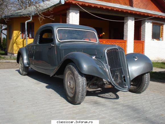 Citroen Traction Avant 1935 Faux Cabriolet - cv2adi - Reconditionari si Restaurari