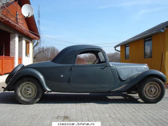 Citroen Traction Avant 1935 Faux Cabriolet - cv2adi - Reconditionari si Restaurari