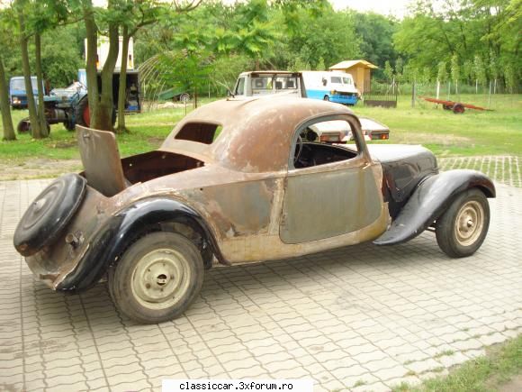 Citroen Traction Avant 1935 Faux Cabriolet - cv2adi - Reconditionari si Restaurari
