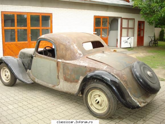 Citroen Traction Avant 1935 Faux Cabriolet - cv2adi - Reconditionari si Restaurari