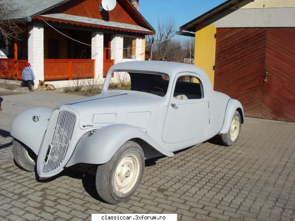 Citroen Traction Avant 1935 Faux Cabriolet - si restaurarea continu� - Reconditionari si Restaurari
