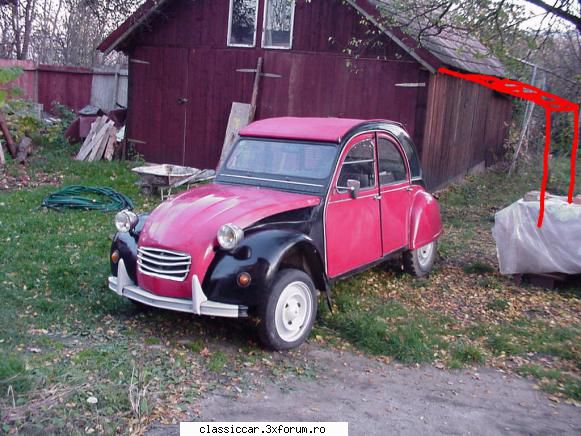Citronetta - 2CV 6 Club - 1985 - Asta inca nu are locas acoperit si sta afara, dar - Prezentare masini