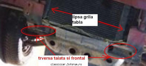 Ciudateniile in caroseriei Dacia si a modificarilor ulterioare - Acelasi subirect...traversa - Coltul Tehnic