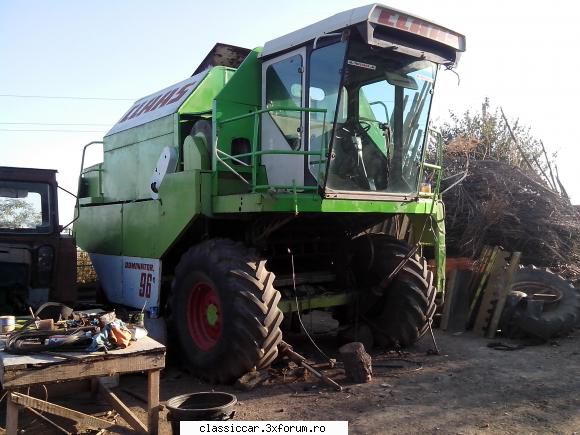 Claas Dominator 96 - Si cum arata cu cabina! - Coltul camionagiului si tractoristului oldtimerist