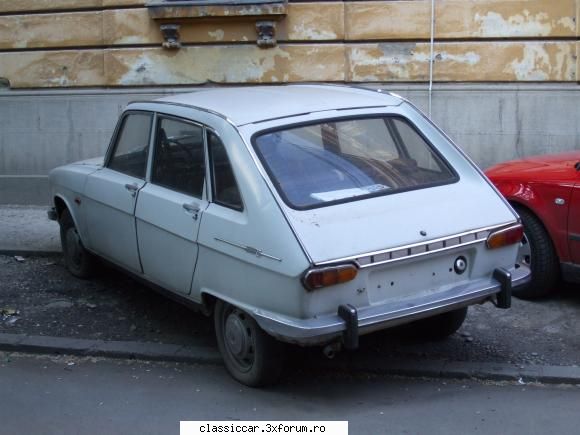 Clasice din Timisoara - Renault 16 neinmatriculat - Am vazut prin Romania