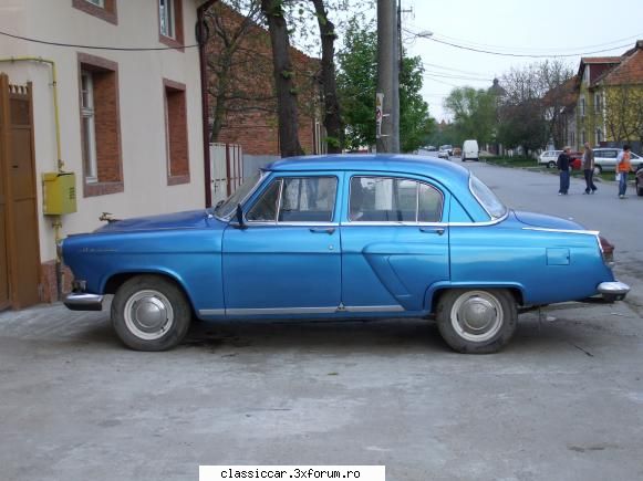 Clasice din Timisoara - Volga cu o culoare interesanta - Am vazut prin Romania