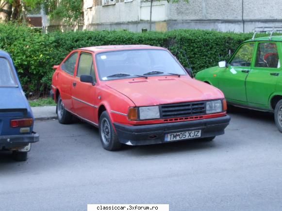 Clasice din Timisoara - ceva destul de rar intalnit Skoda Coupe - Am vazut prin Romania