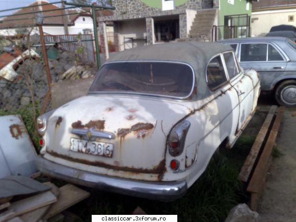 Clasice din Timisoara - Borgward Isabella - anii 60 - Am vazut prin Romania