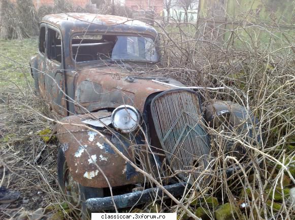 Clasice din Timisoara - Citroen Traction Avant langa Arad - Am vazut prin Romania