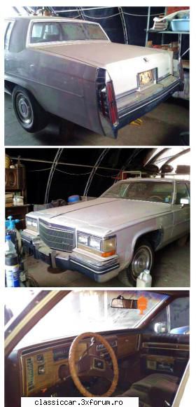 Clasice din Timisoara - Cadillac DeVille 1984 in asteptarea - Am vazut prin Romania