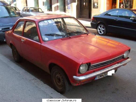 Clasice din Timisoara - Opel Kadett Coupe - Am vazut prin Romania