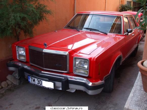Clasice din Timisoara - Un superb Mercury Monarch parca din 1980 - Am vazut prin Romania