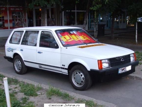 Clasice din Timisoara - Opel Kadett Caravan - Am vazut prin Romania