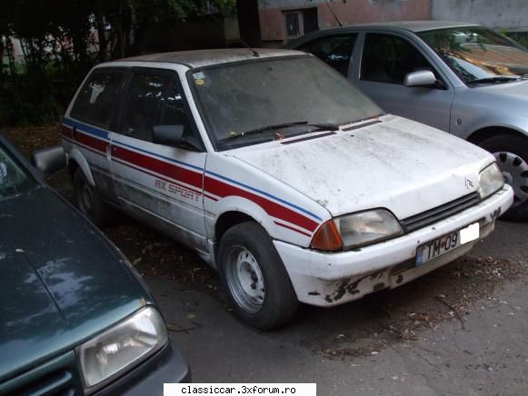Clasice din Timisoara - Citroen AX Sport - Am vazut prin Romania