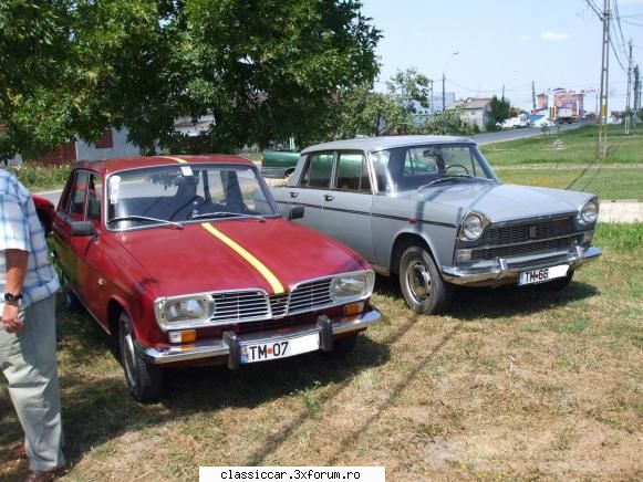 Clasice din Timisoara - Renault 16 + Fiat 1800 - Am vazut prin Romania