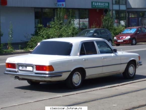 Clasice din Timisoara - Mercedes 280 SE foarte frumos - Am vazut prin Romania