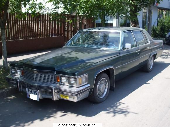 Clasice din Timisoara - 1979 Cadillac De Ville - Am vazut prin Romania